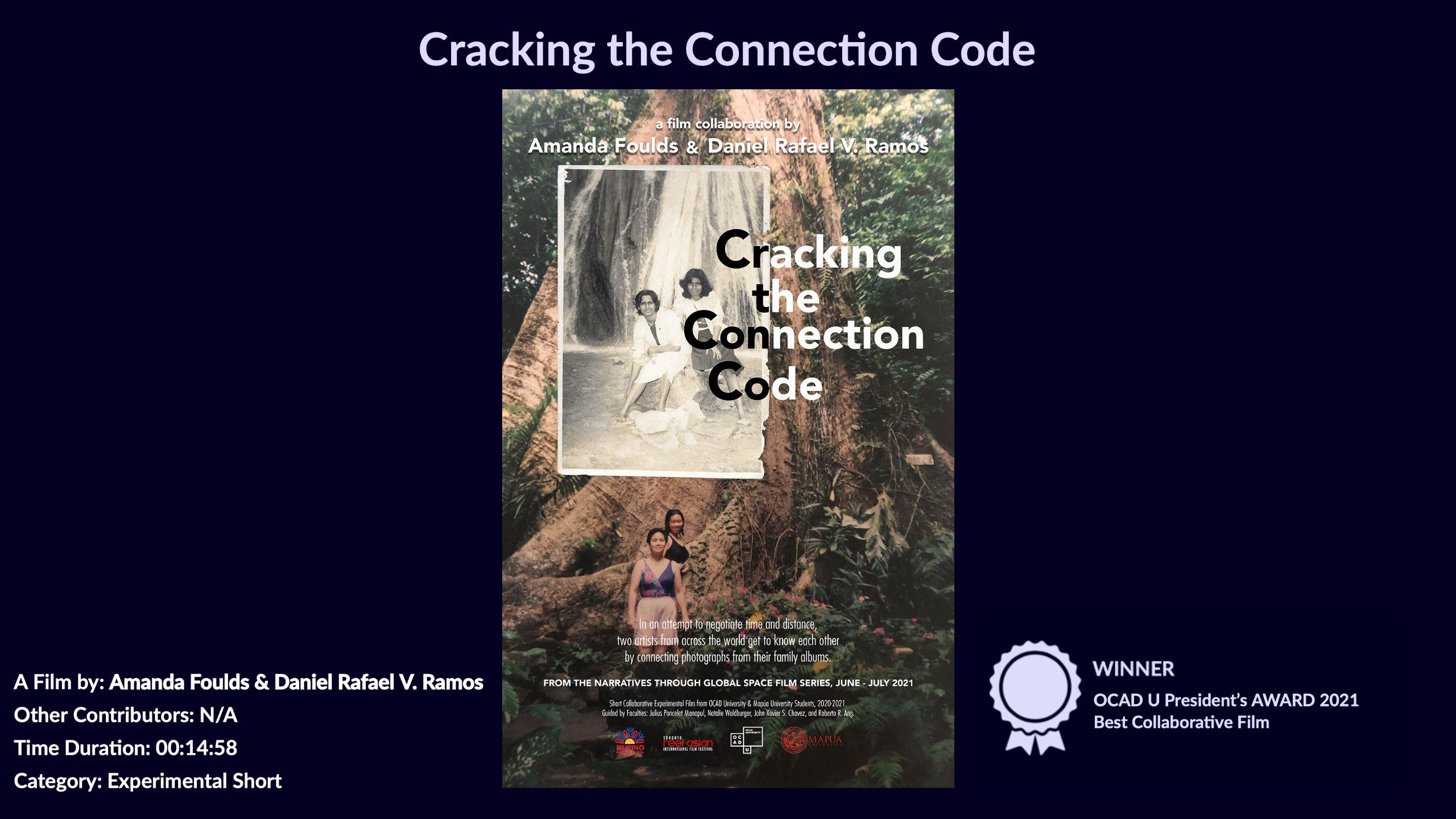 Cracking the Connection Code movie poster and details
