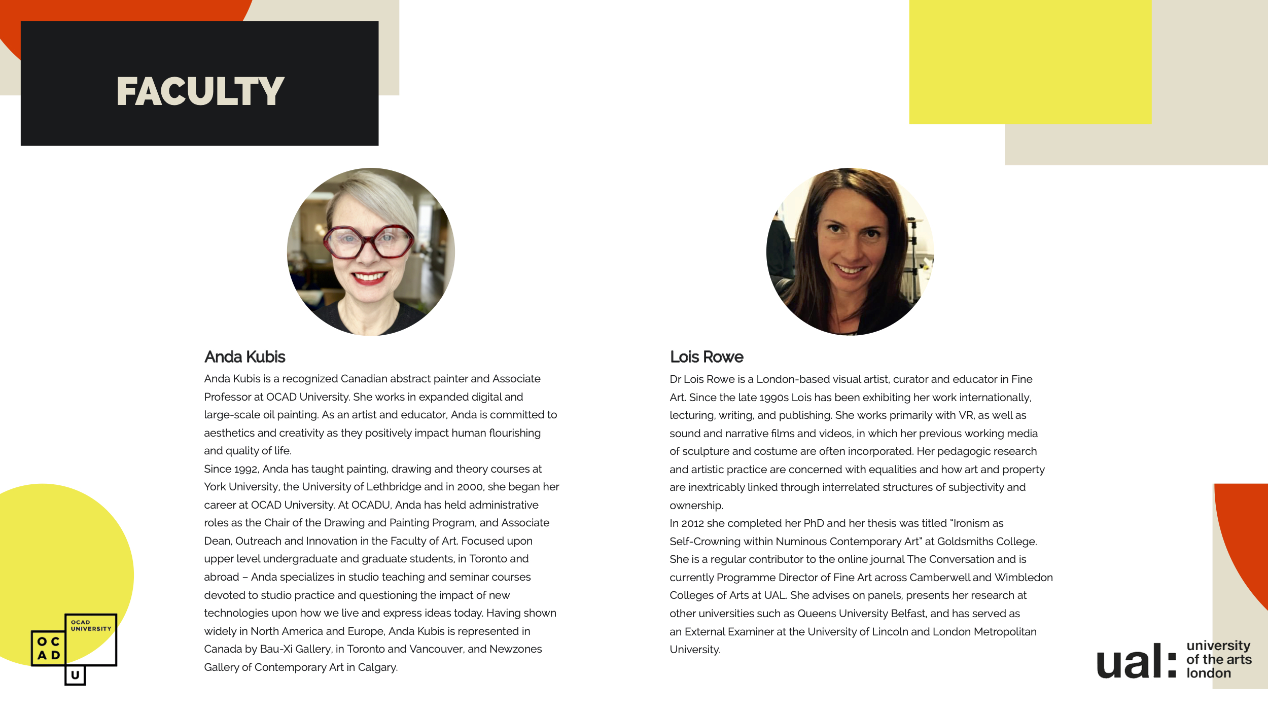 Faculty image and bio