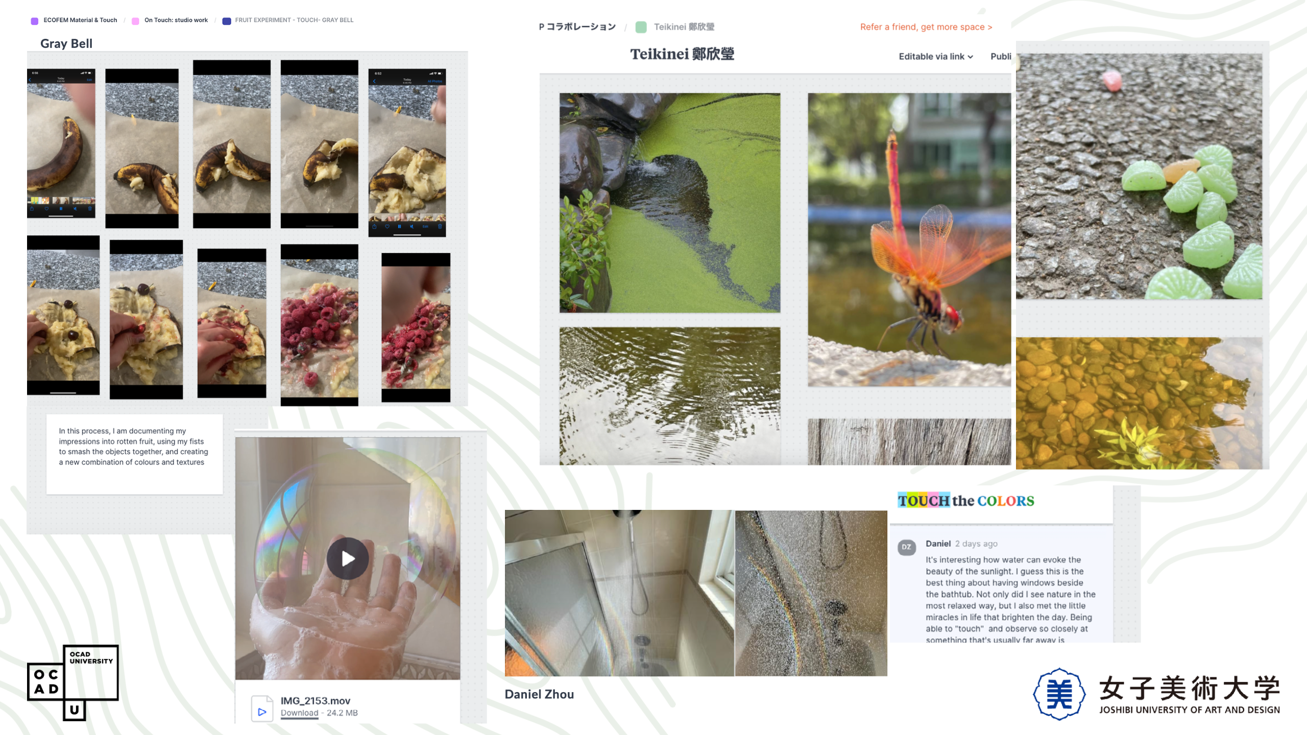 Images of work in progress