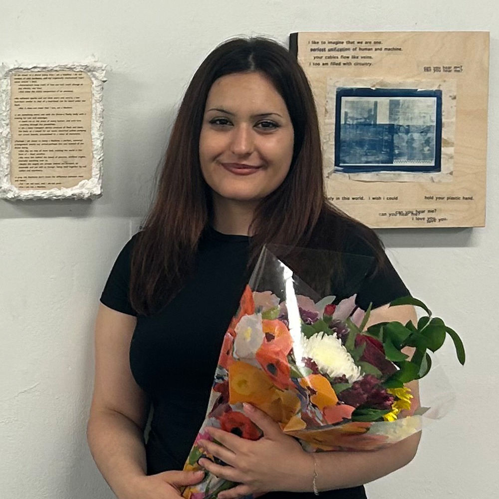 Ignite Gallery 2025 Career Launcher recipient, Kali Mitres. 