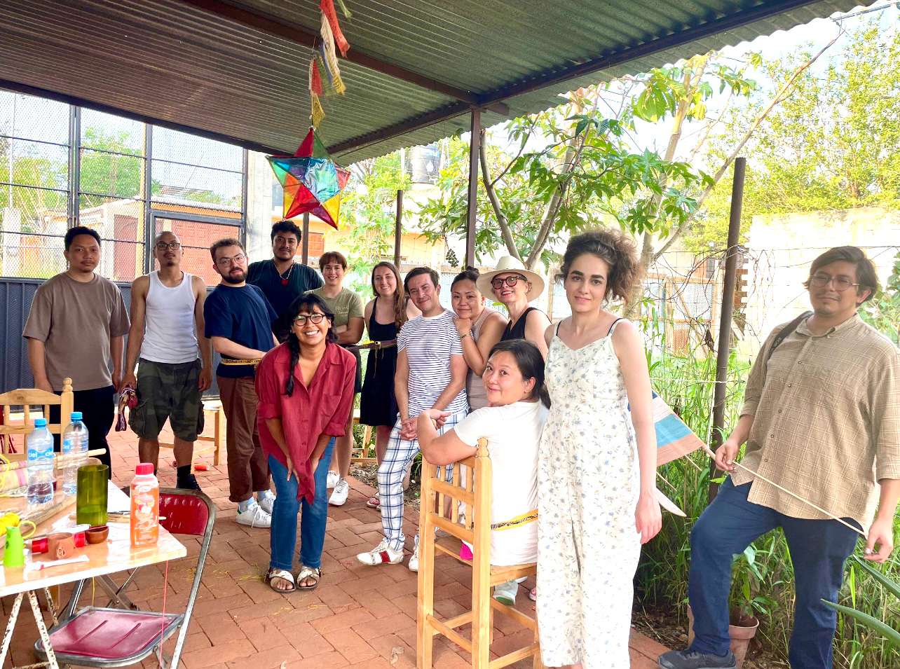 Group photo at Nacuanda Studio