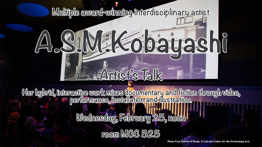 A.S.M. Kobayashi Talk poster