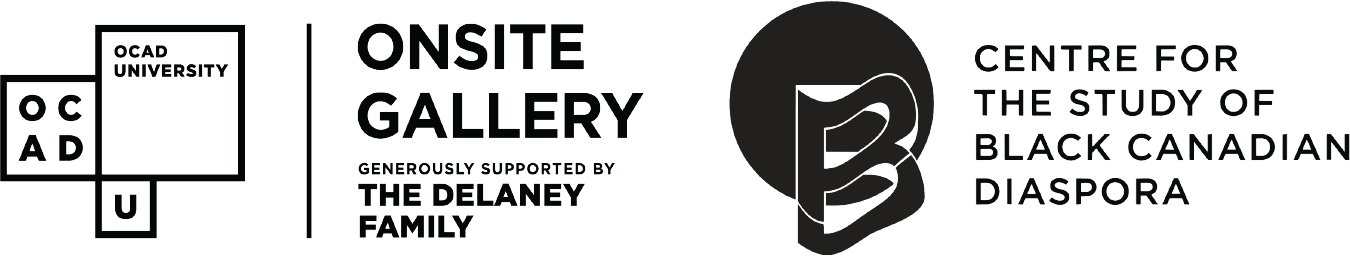 Logo Lock of Onsite Gallery and Centre for the Study of Black Canadian Diaspora