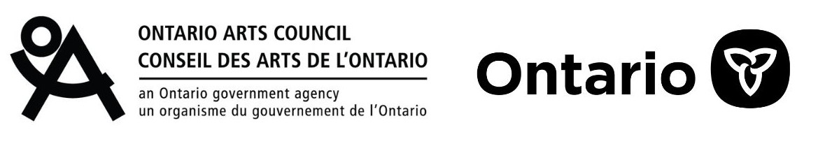 Wordmark for Ontario Arts Council and Government of Ontario
