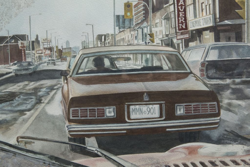 Artwork by Chinkok Tan from Toronto series. 