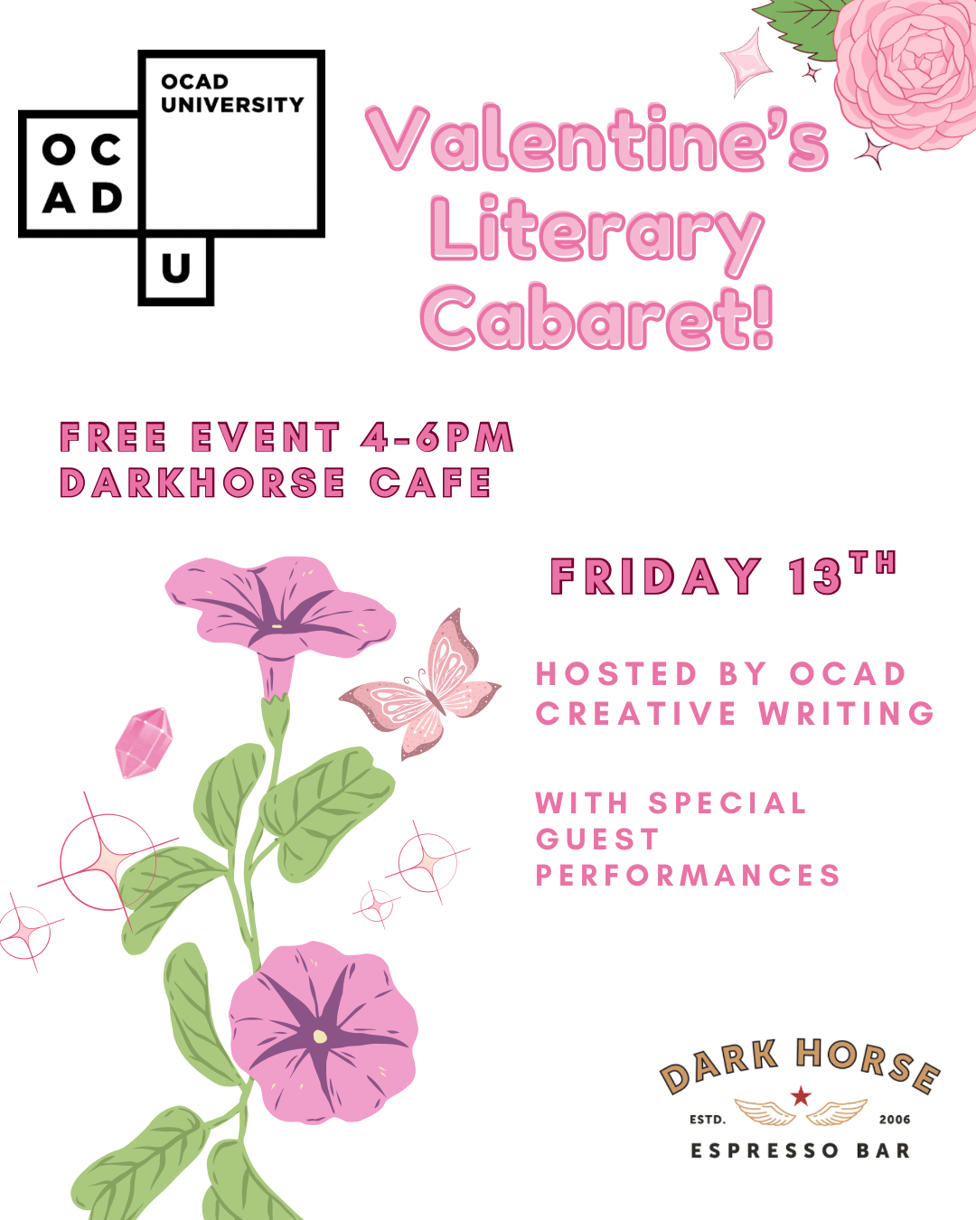 Valentine’s Literary Cabaret