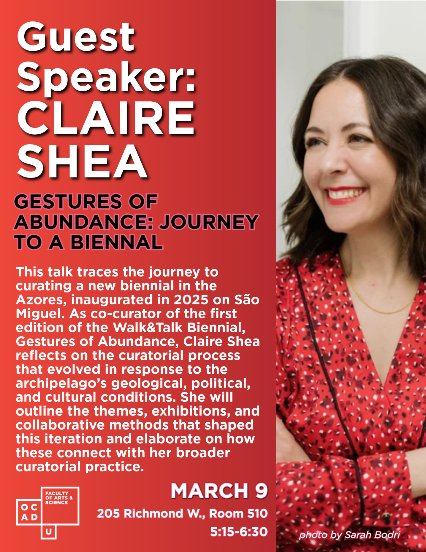 Guest Speaker Claire Shea