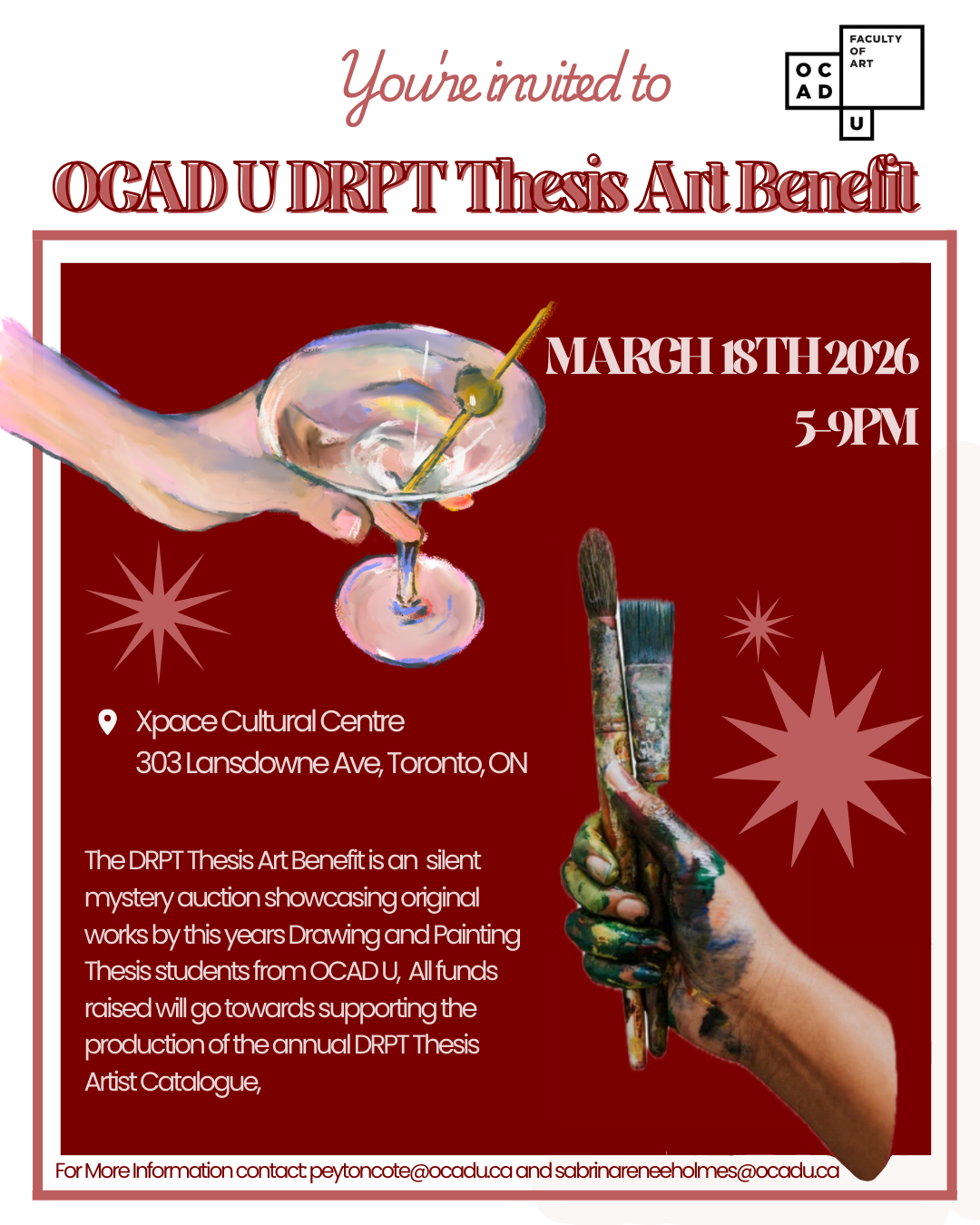 Poster of DRPT Fundraiser