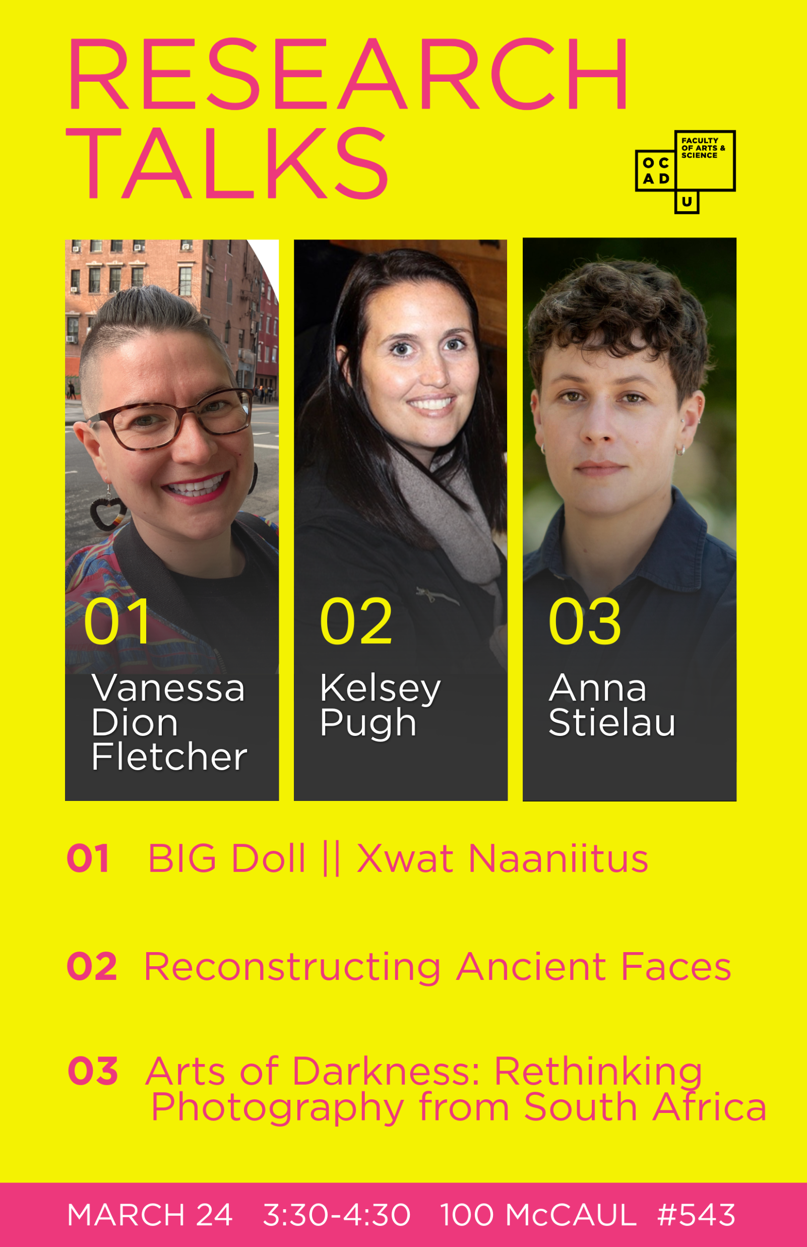 March 24 Research Talks