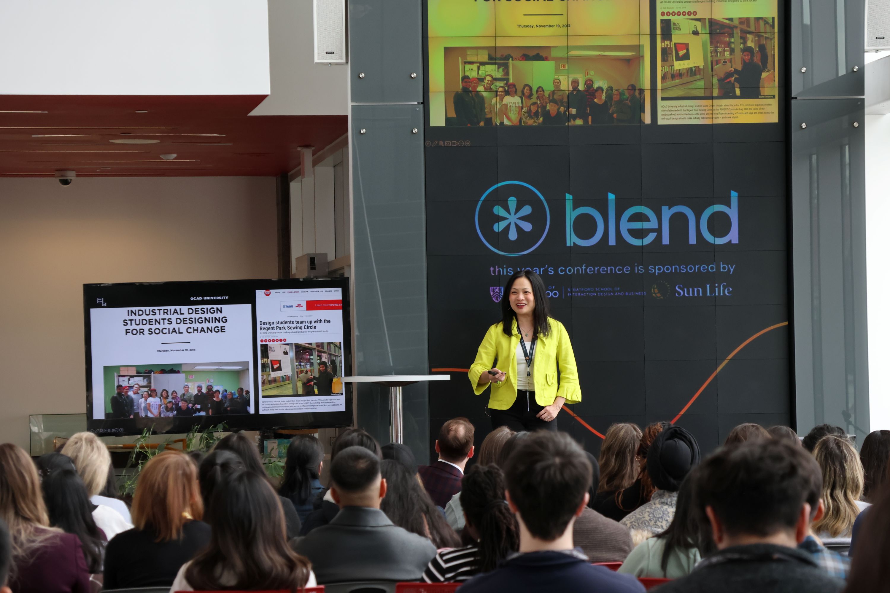 Ranee Lee - Blend Conference at University of Waterloo