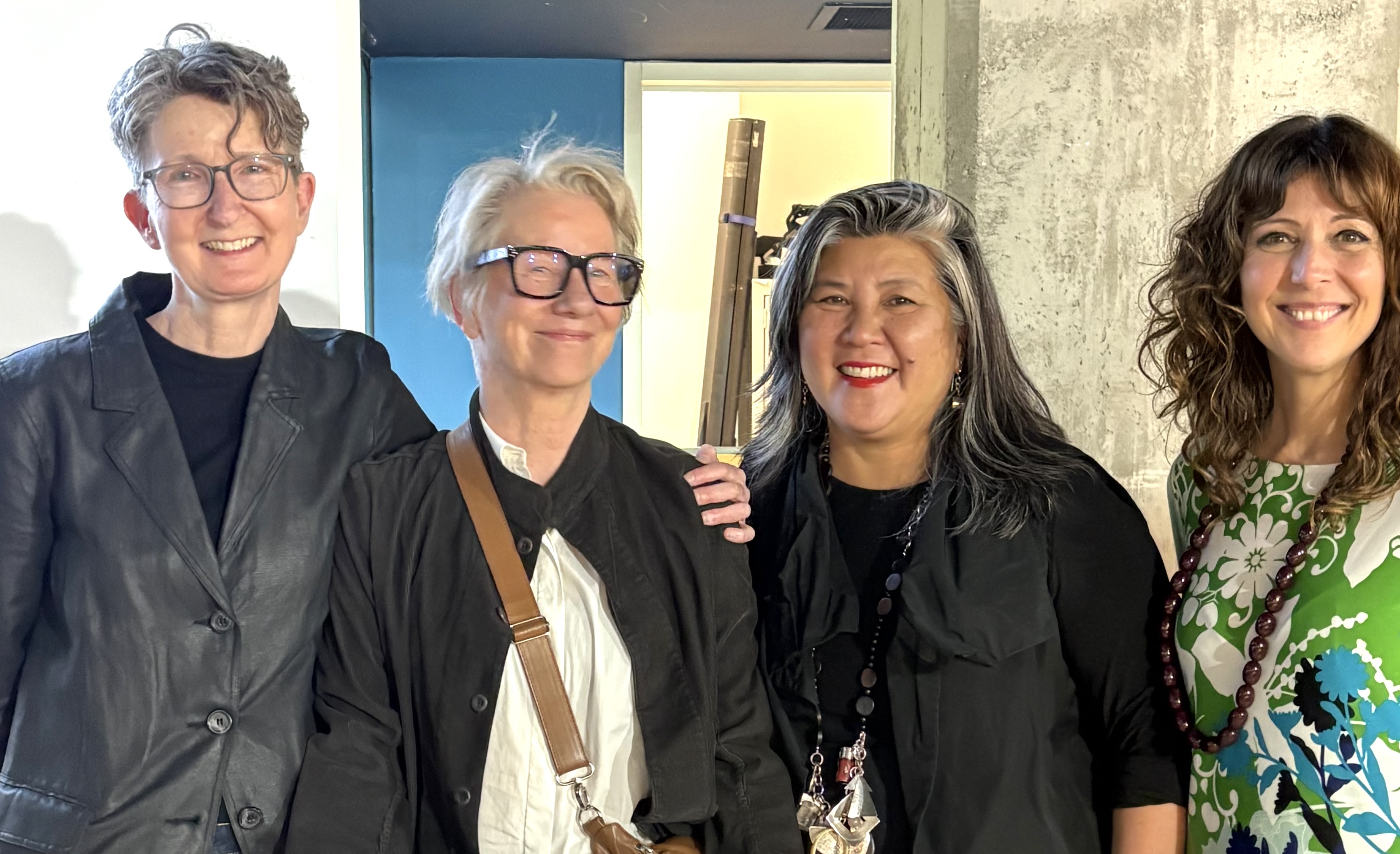 Four women in photo, left to right, Simone Jones, Judith Doye, Ana Serrano and Sandra Gabriele