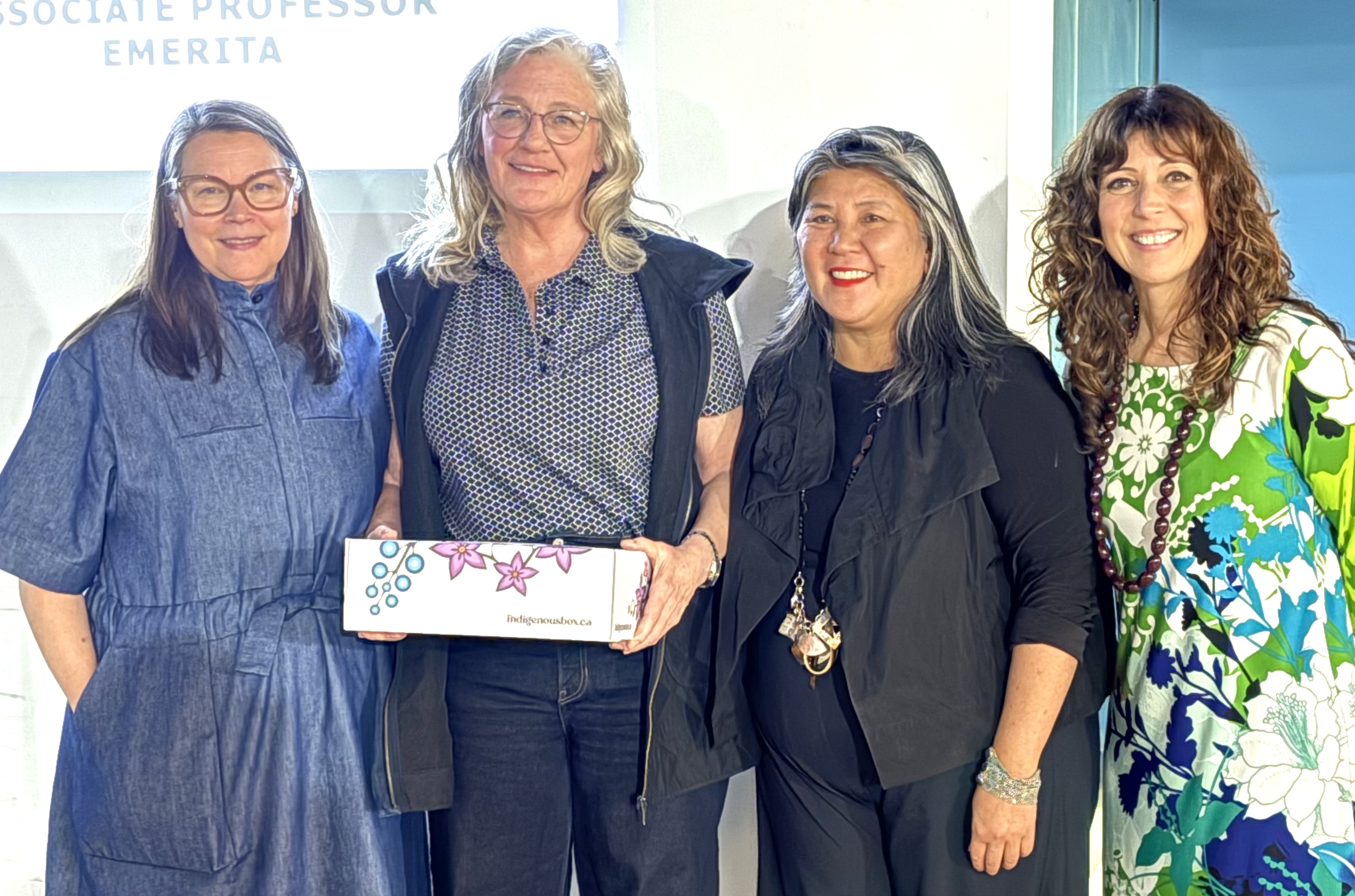 Four women, left to right: Nicole Collins, Laura Millard, Ana Serrano and Sandra Gabriele