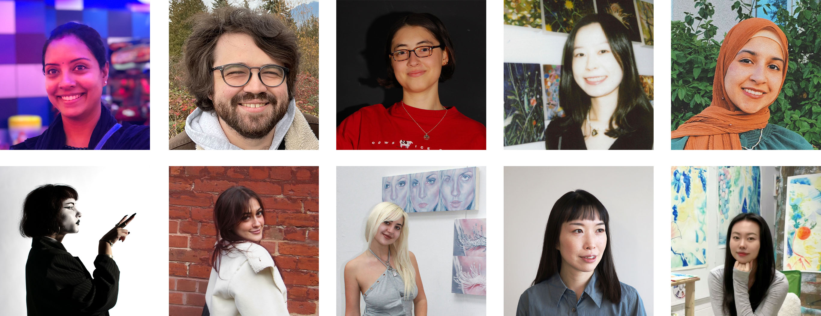 The 10 students taking part as part of CEAD's Career Launchers program. 