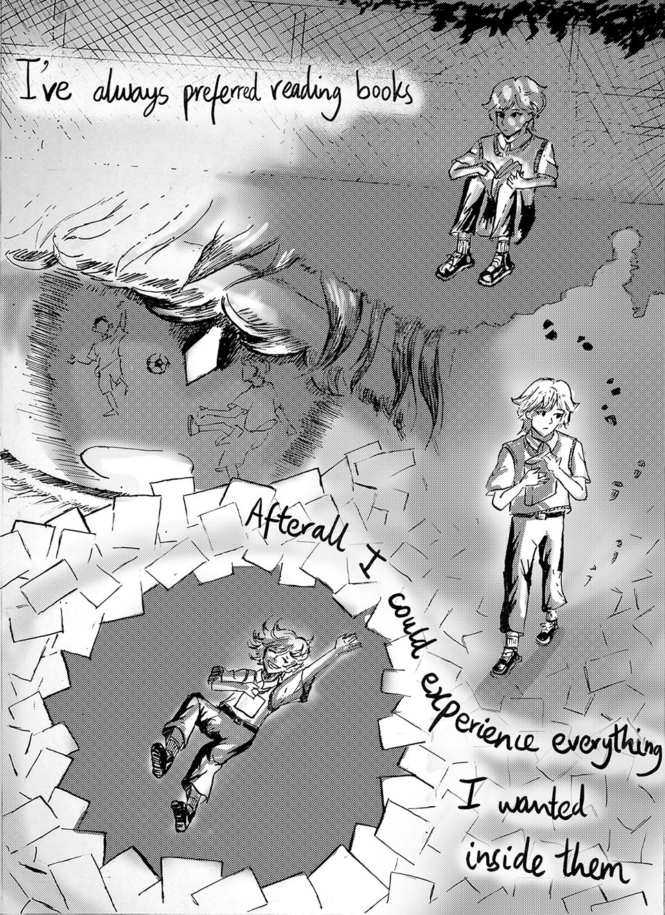 A comic snippet by Liam Ethan.