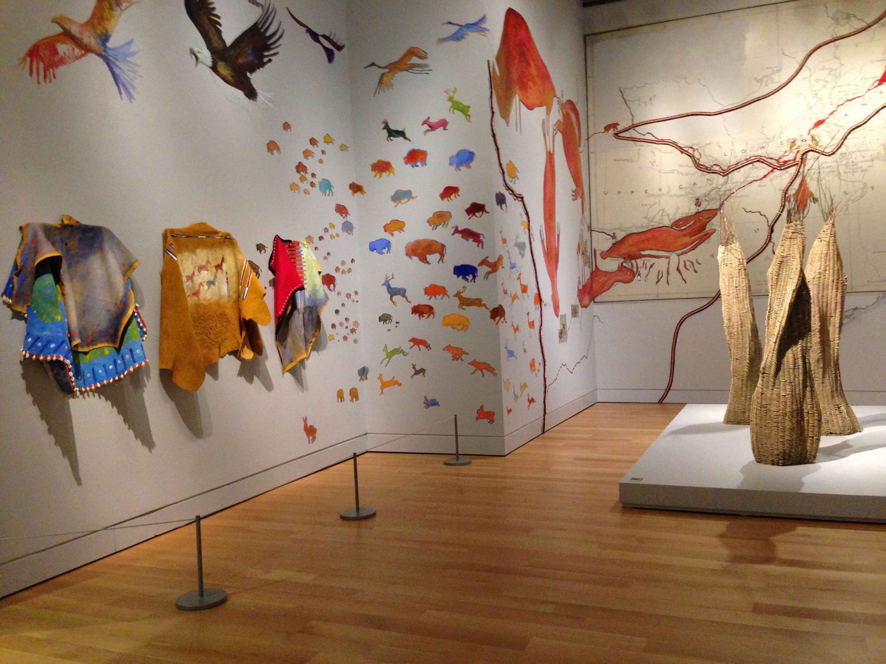 Installation artwork by Bonnie Devine
