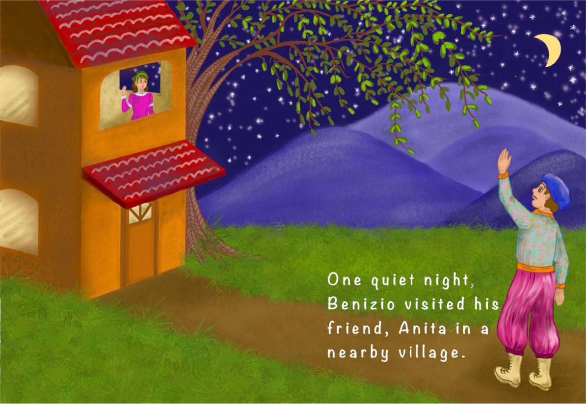 Ville d’Étoile #2, 2025, Procreate on iPad, 2000 x 1378 pixels © Mary Li Lim, courtesy of the artist