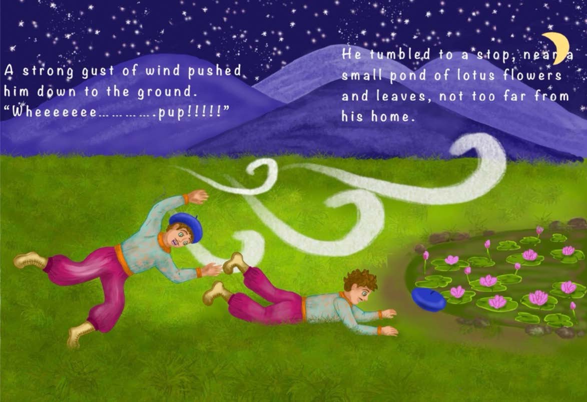 Ville d’Étoile #4, 2025, Procreate on iPad, 2000 x 1378 pixels © Mary Li Lim, courtesy of the artist