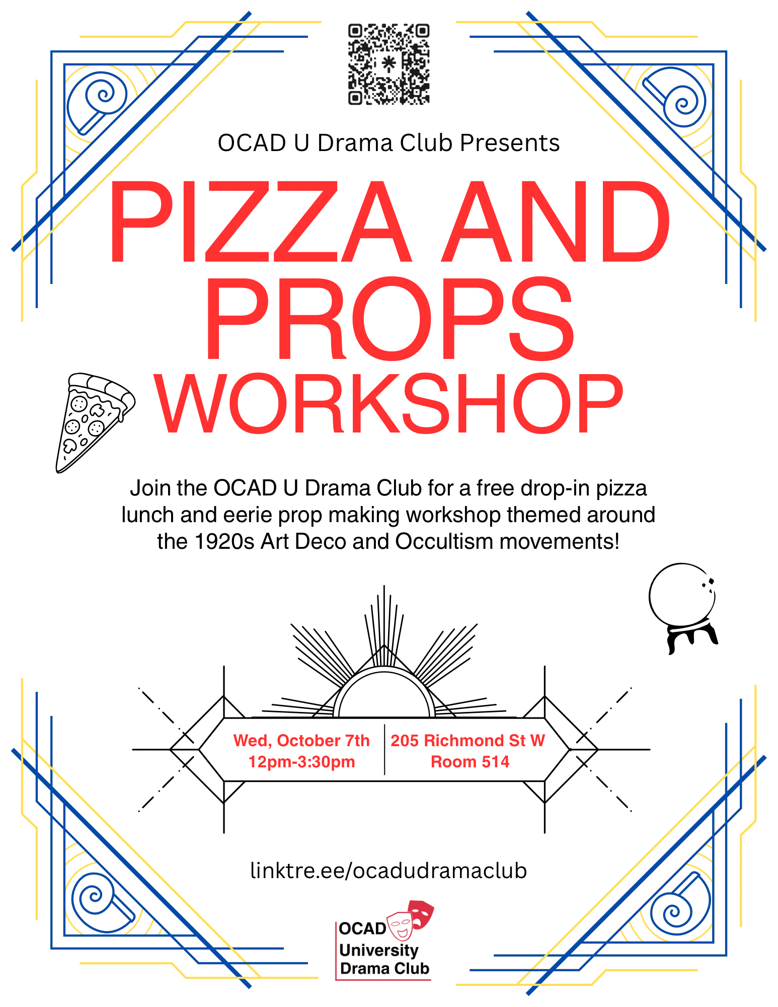 Drama club poster