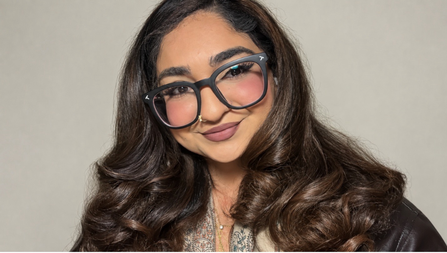 photo of woman with glasses