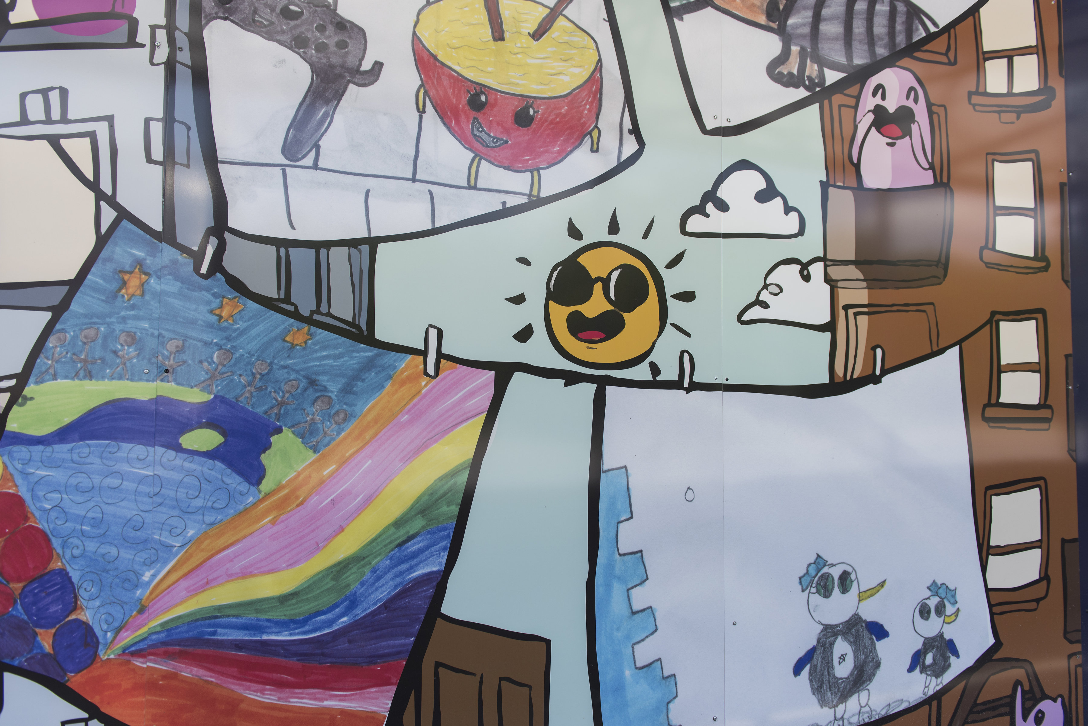 Our City, Our Home by Jennifer Fryer, Rosena Fung and the students of Art City, highlights the diversity of St. James Town Our City, Our Home by Jennifer Fryer, Rosena Fung and the students of Art City, highlights the diversity of St. James Town