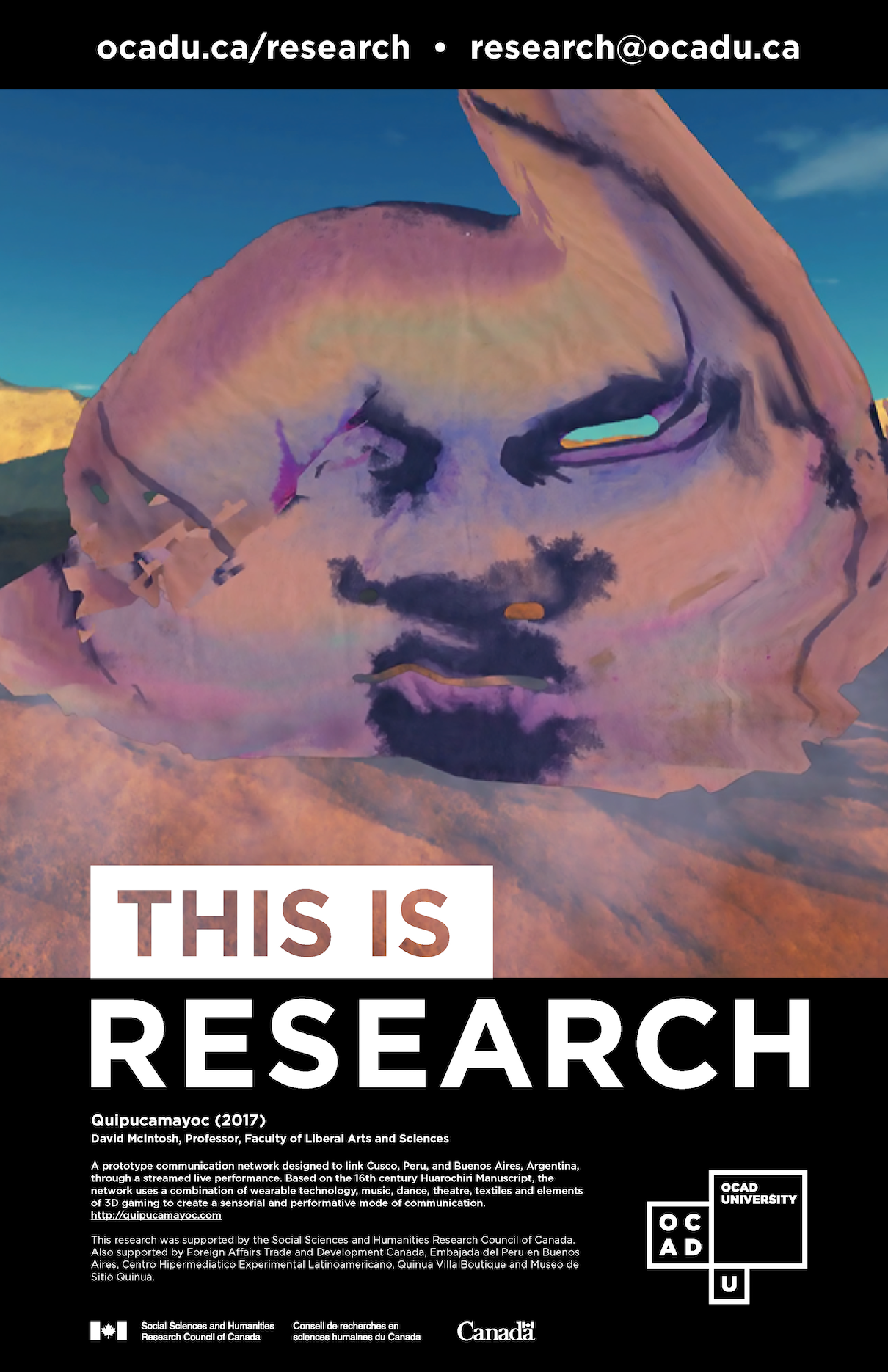 "This is Research" Poster: Quipucamayoc