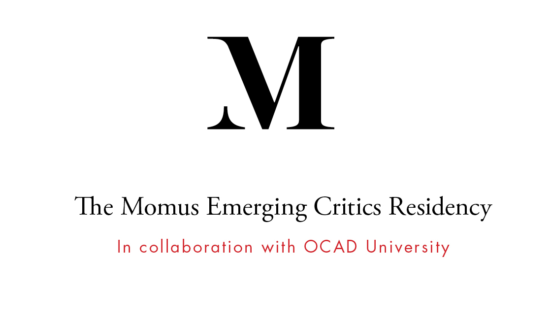 Momus Emerging Critics Residency 