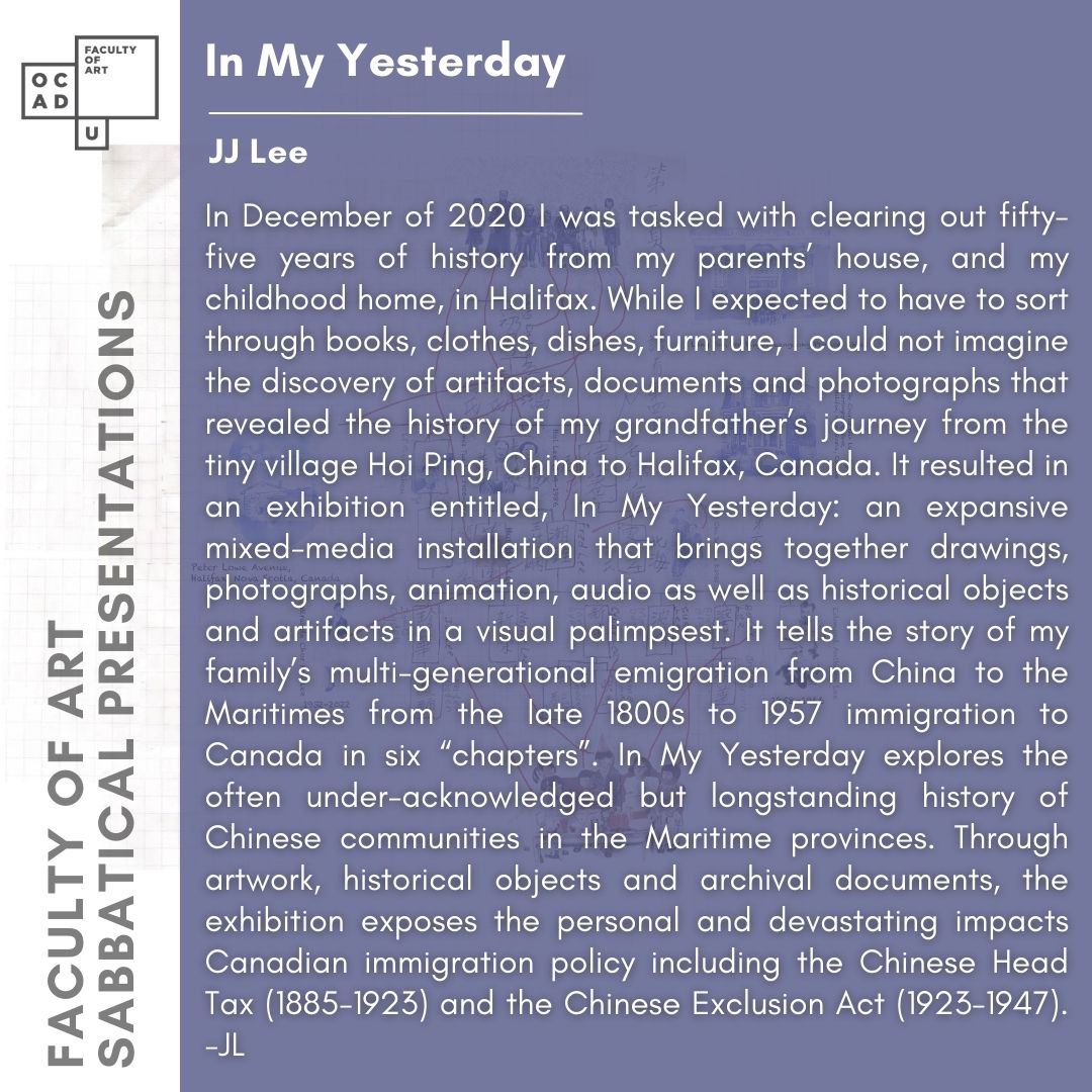 Presentation blurb of JJ Lee