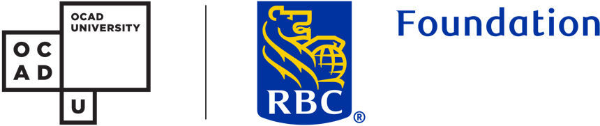 OCAD U x RBC Foundation logos