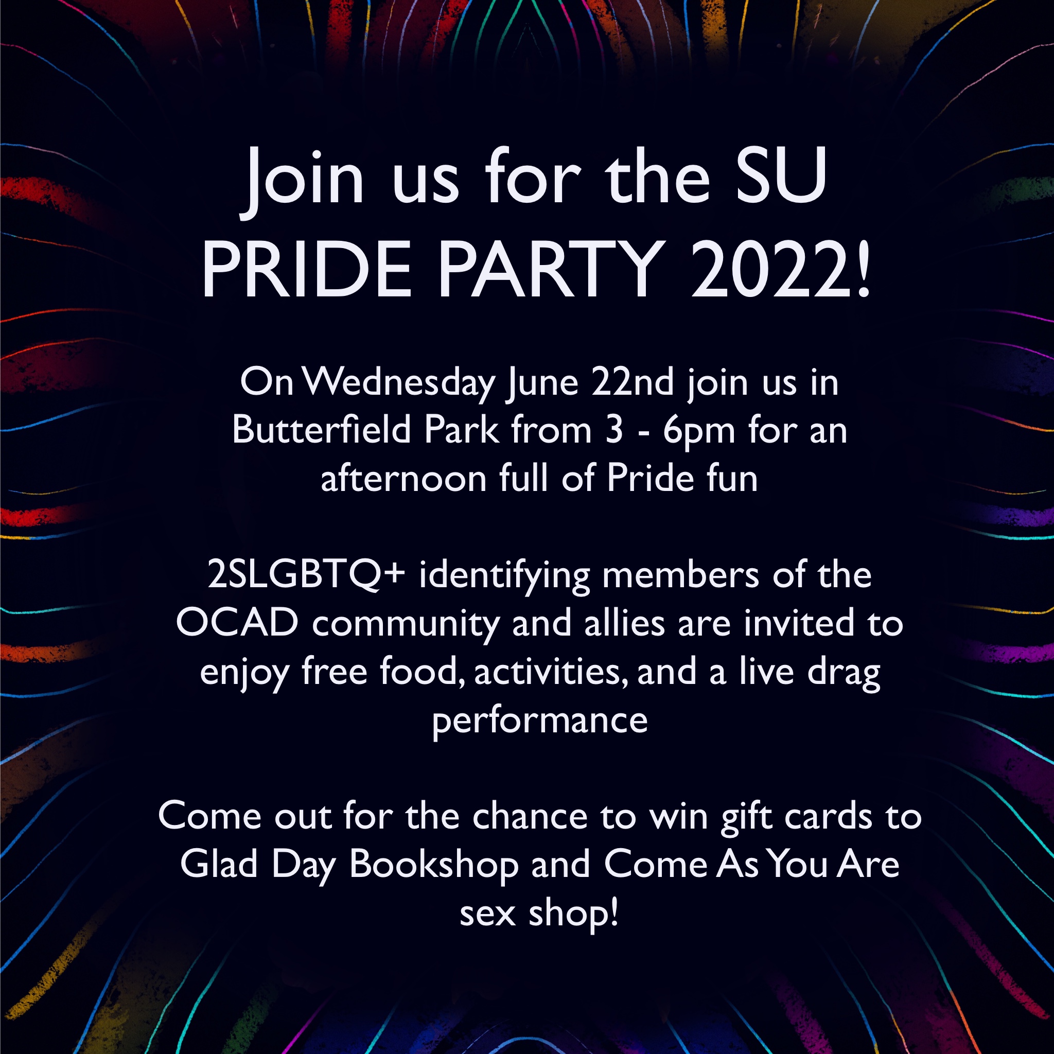 Join Us for a pride party 