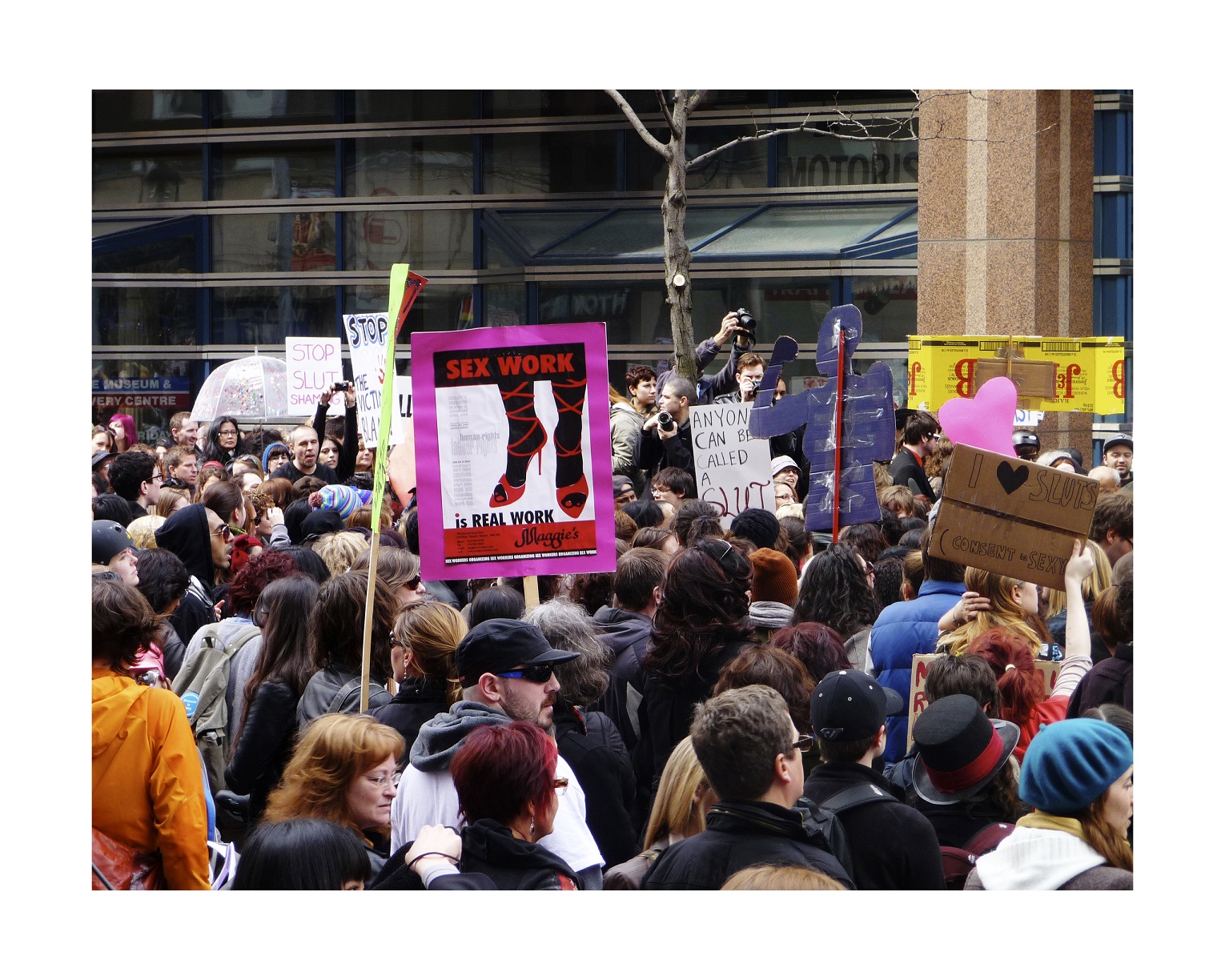 Image credit: Wendy Coburn, Slut Nation: Anatomy of a Protest (video still), 36:29 minutes, Colour, 2014