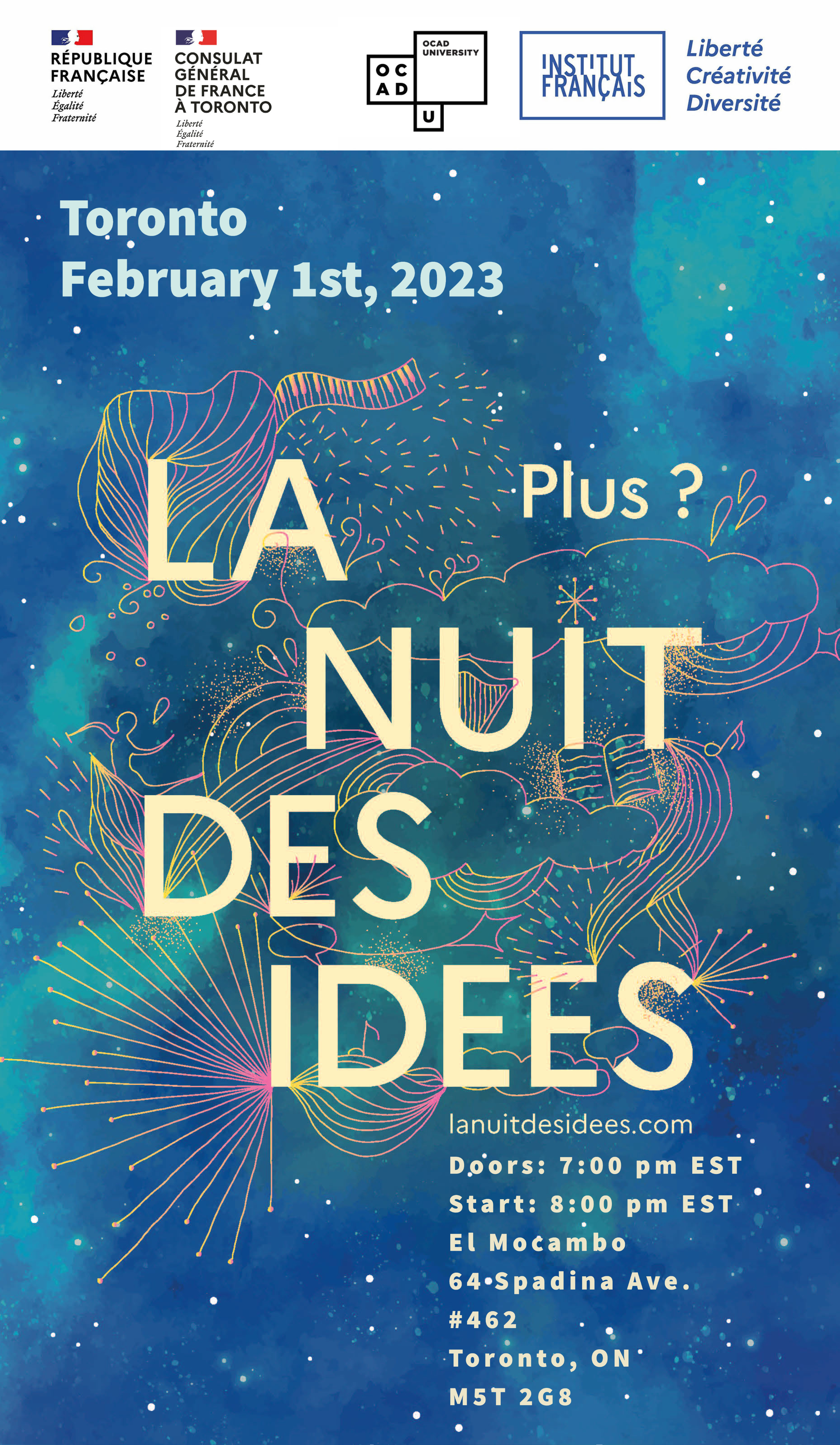 Night of Ideas poster