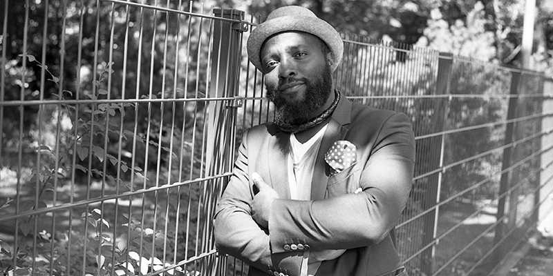 Dr. Bonaventure Ndikung; photo by Abrie Fourie