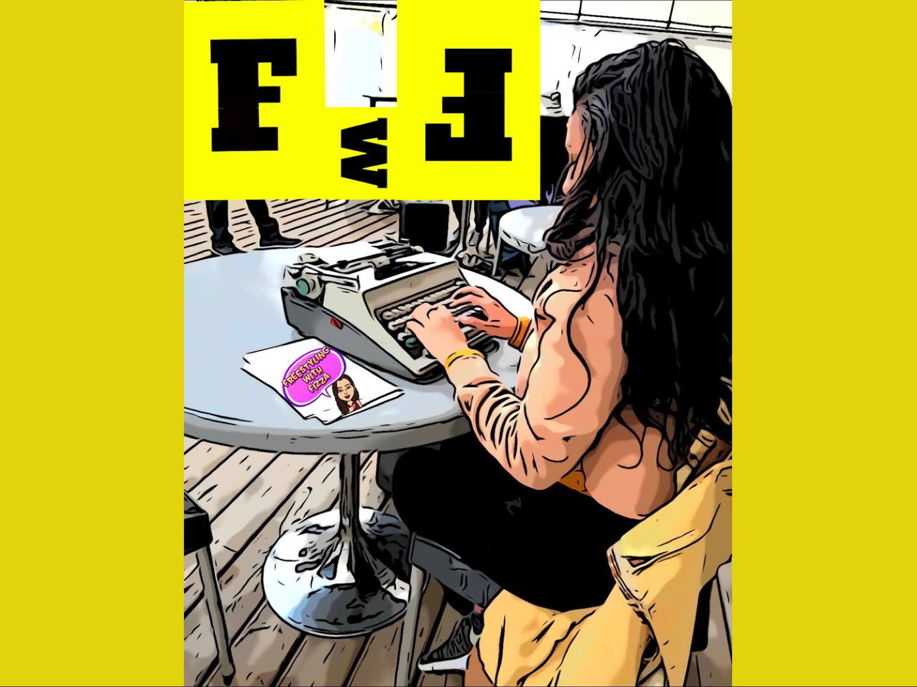Girl at computer
