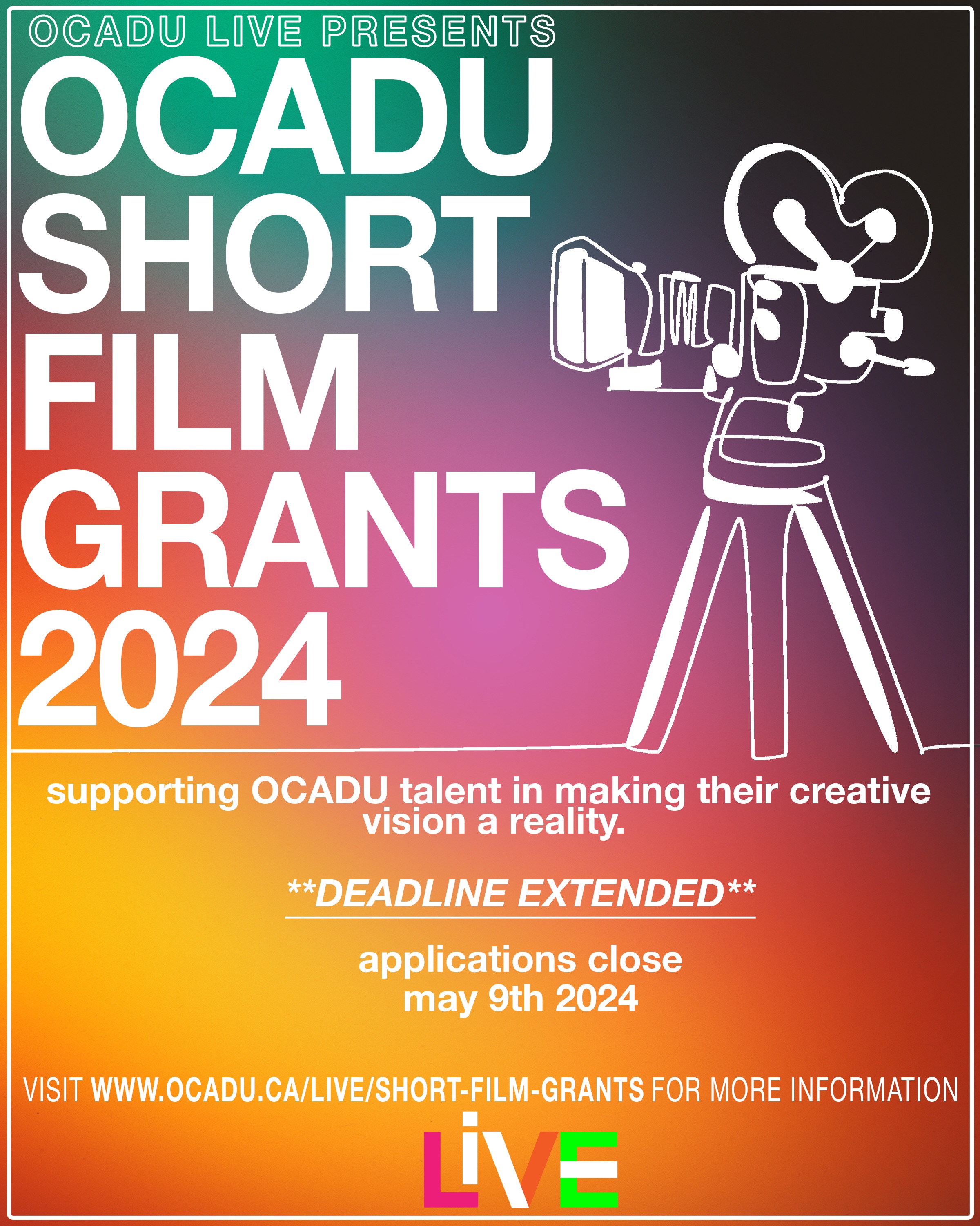 OCADU Short Films Grant 2024