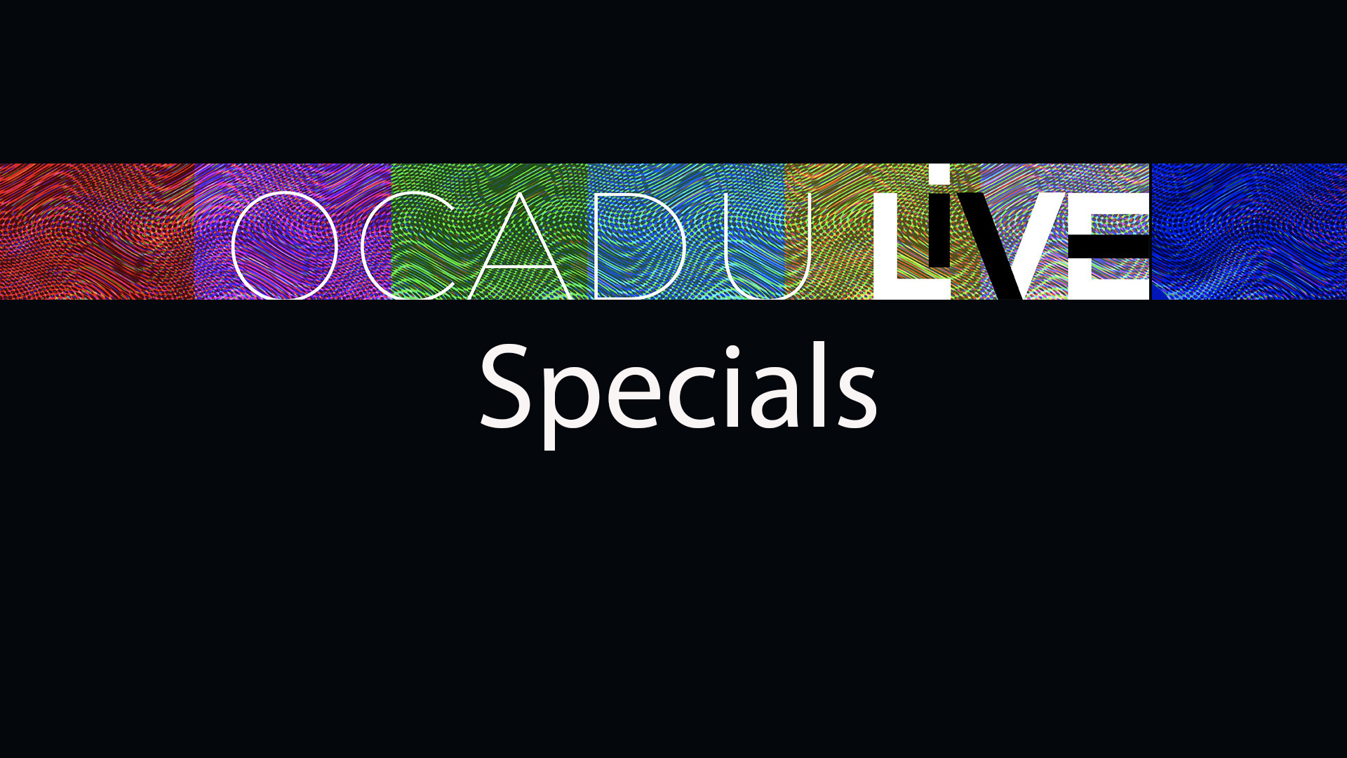 OCAD U LIVE Specials