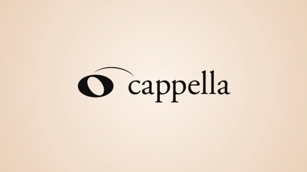 A logo for the O-Capella show