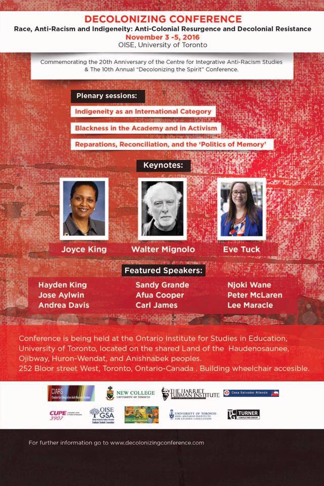 Decolonizing Conference | OCAD University