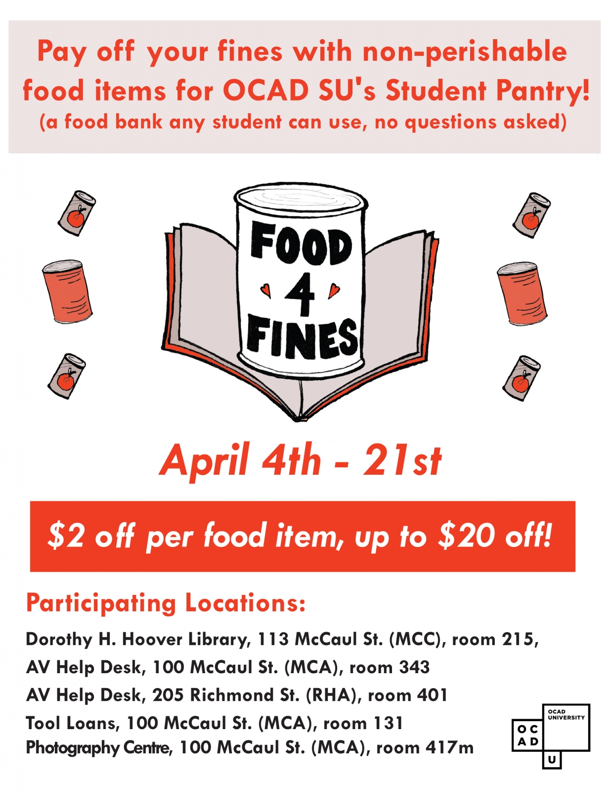 Food 4 Fines Ocad University