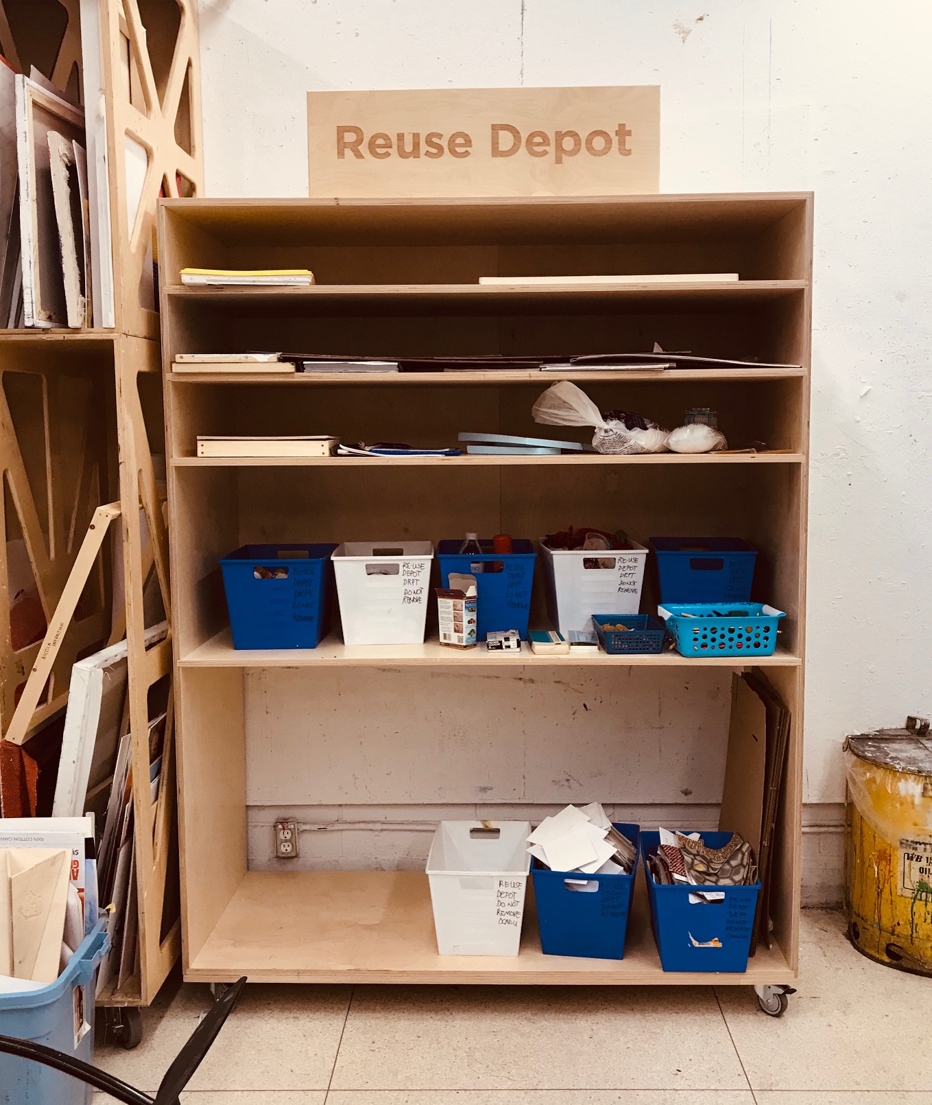 Drawing and Painting now have a REUSE DEPOT! OCAD University
