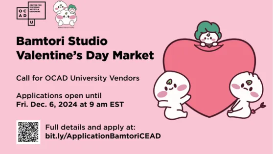 Bamtori Studio Valentine's Market Poster