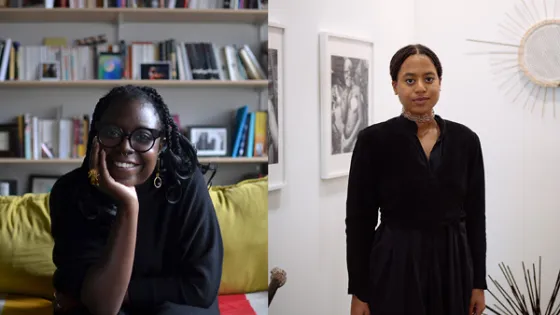 eunice bélidor, photo by Charlène Daguin, 2021, (right): Joséphine Denis.