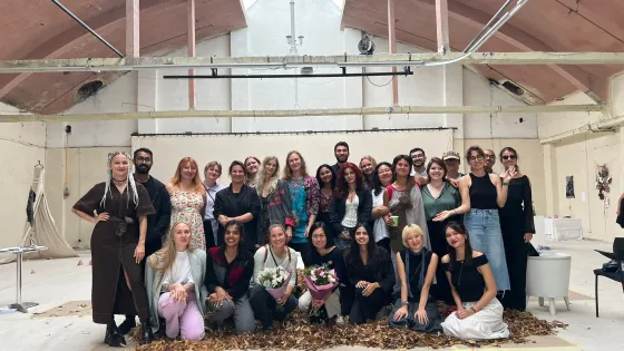 Group photo of all people that participated in the Estonia Residency Program