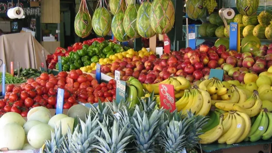 Fruit stand at Kensington Market