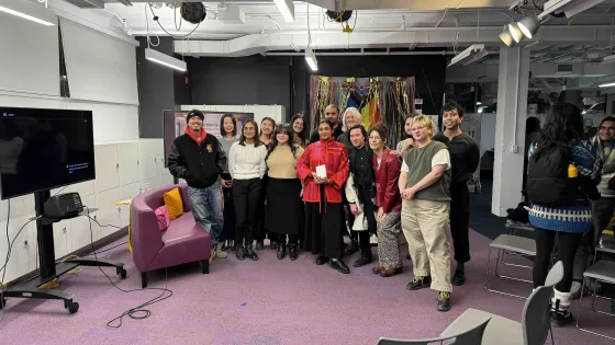 Artist Interview group picture at 115 McCaul