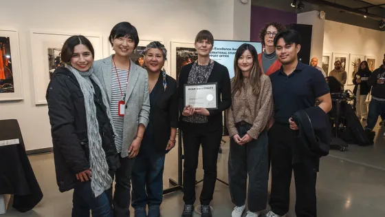Group photo: Advancing Excellence Team Award
