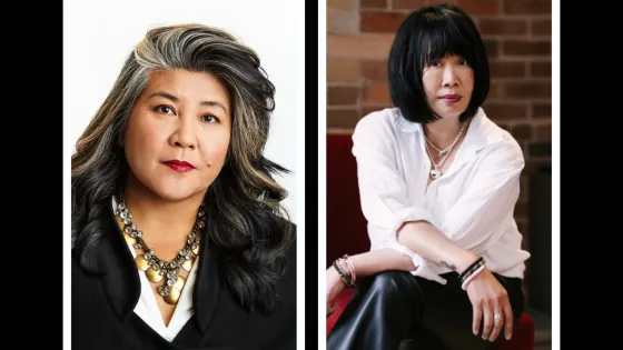 Ana Serrano and Karla Congson