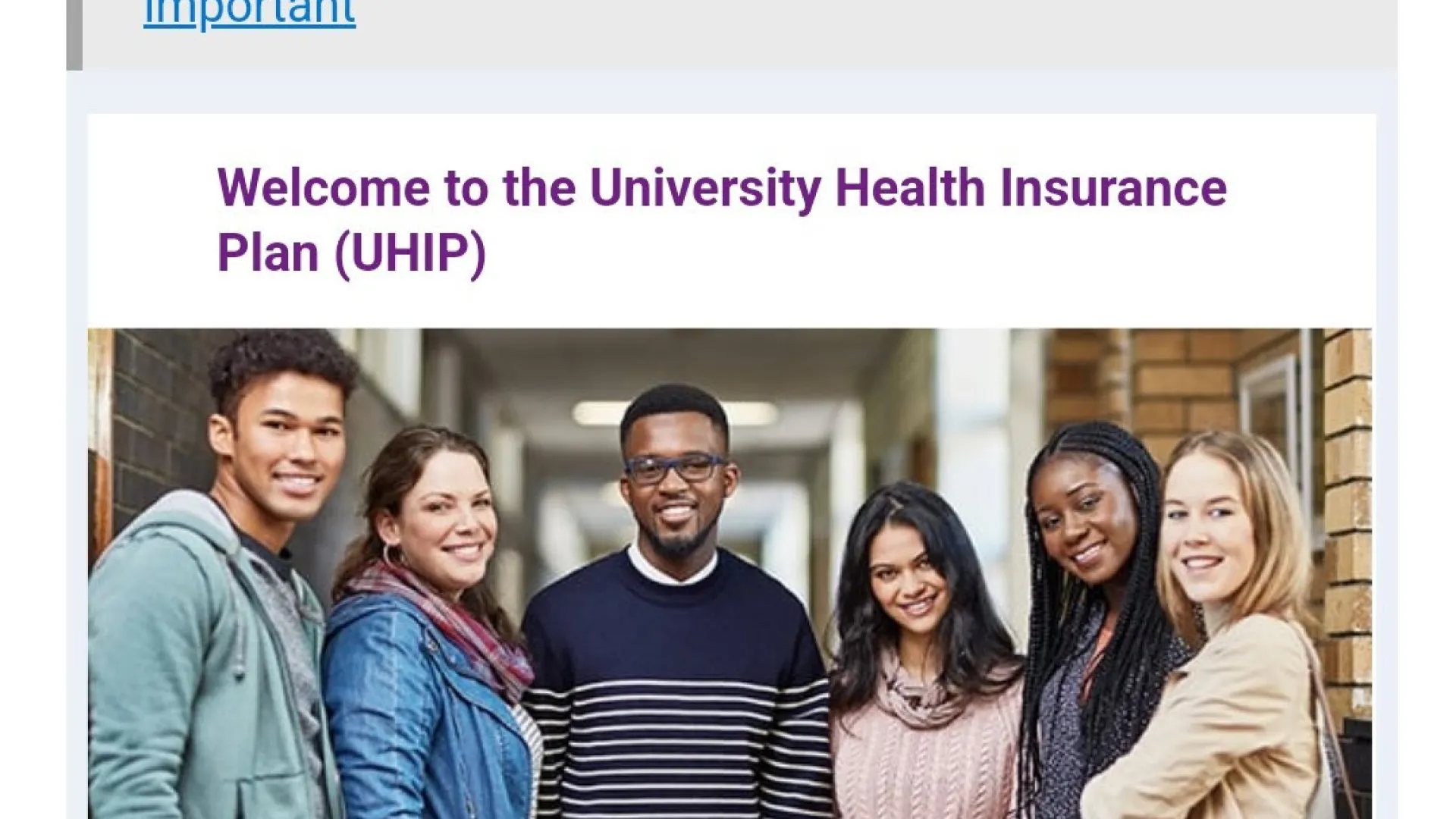 UHIP Email