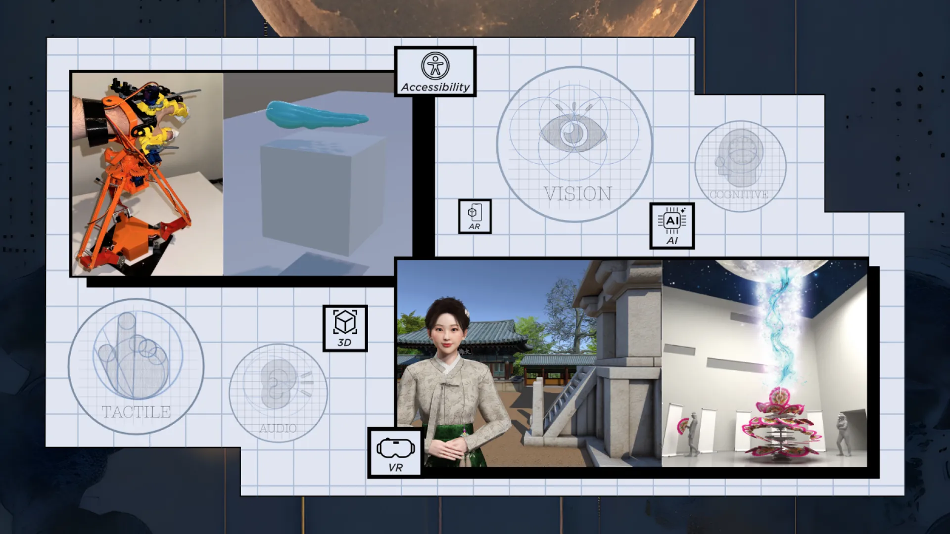 Accessible Digital Experience Design & Korean Visual Culture VR Expo 2025