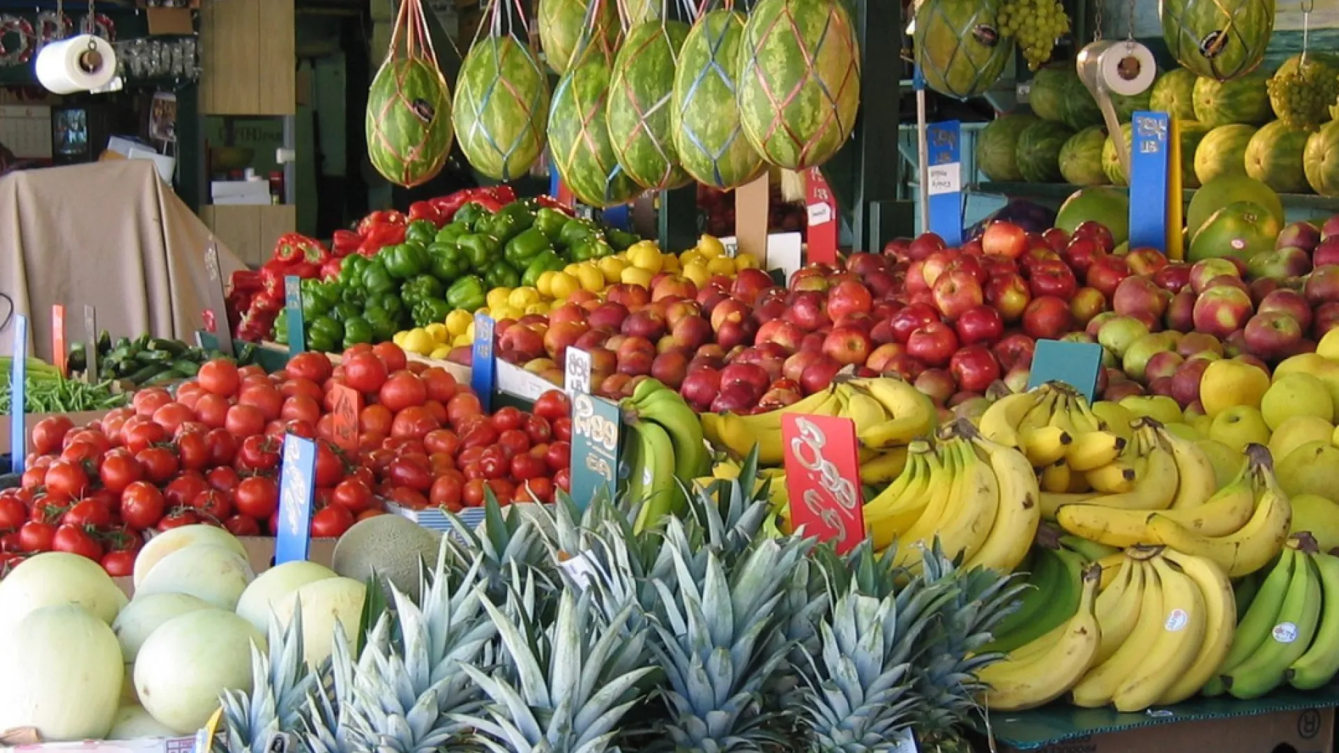 Fruit stand at Kensington Market