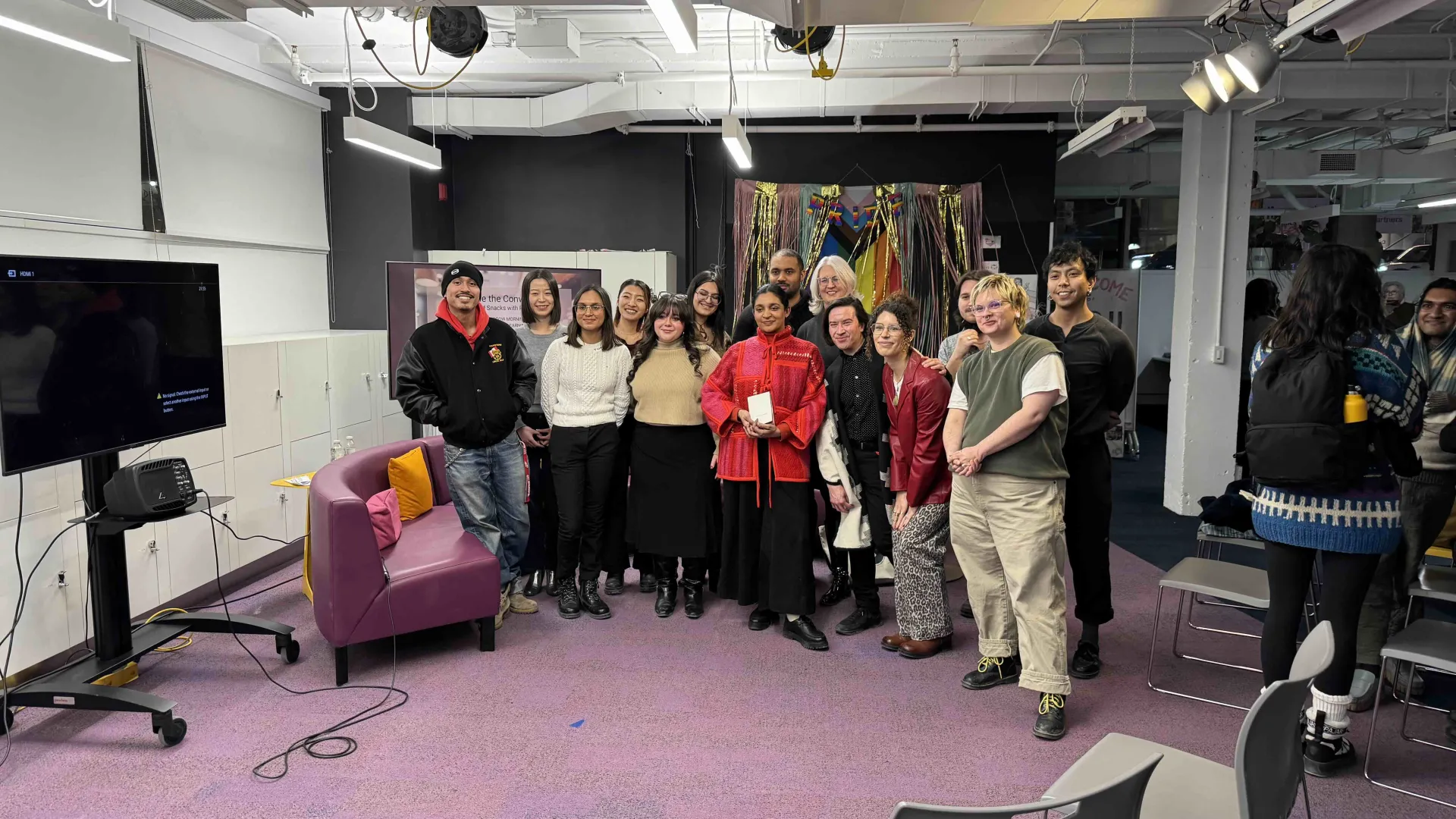 Artist Interview group picture at 115 McCaul